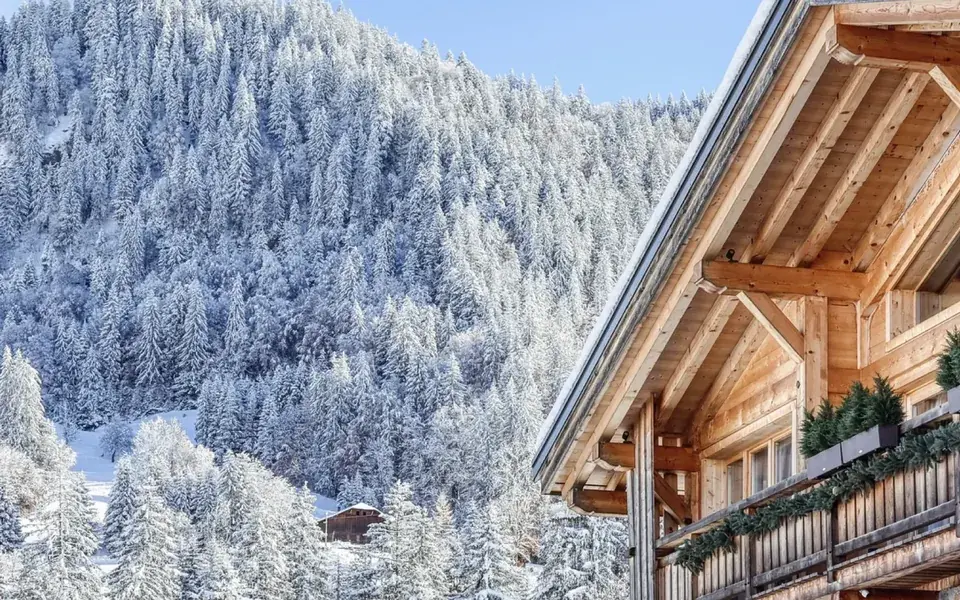 Natale nel suo chalet